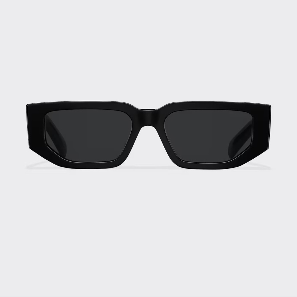 Prada Black Sunglasses with Triangle Logo